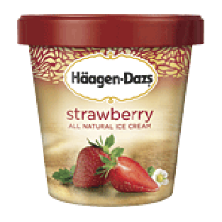 Haagen-Dazs Ice Cream Strawberry 14-fl oz