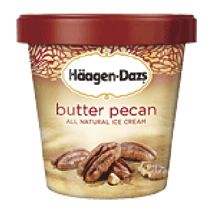 Haagen-Dazs Ice Cream Butter Pecan 1-pt