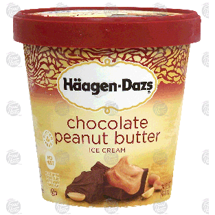 Haagen-Dazs  chocolate peanut butter, chocolate ice cream with14-fl oz