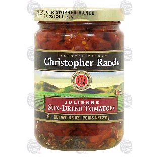 Christopher Ranch Gilroy's Finest julienne sun-dried tomatoes 8.5oz