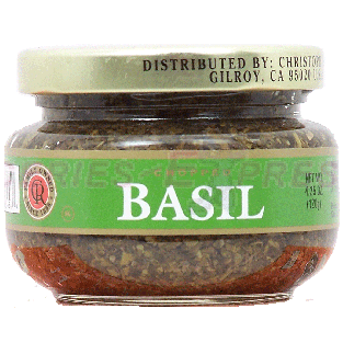 Christopher Ranch  chopped basil 4.25oz