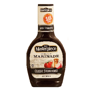 KC Masterpiece 30 Minute Marinade steakhouse marinade 16fl oz