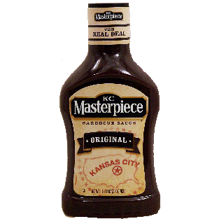 KC Masterpiece  original barbecue sauce 28oz
