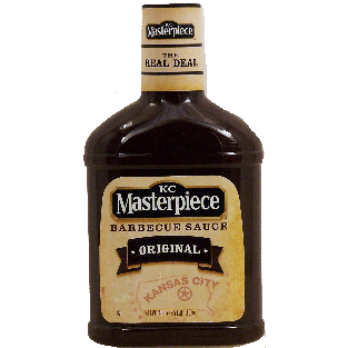 KC Masterpiece  original barbecue sauce 40fl oz