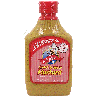 Woeber's Sandwich Pal sweet & spicy mustard 16oz