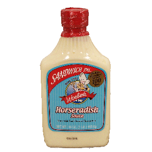 Woeber's Sandwich Pal horseradish sauce made with ground horseradi16oz