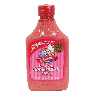 Woeber's Sandwich Pal cranberry horseradish sauce 16oz