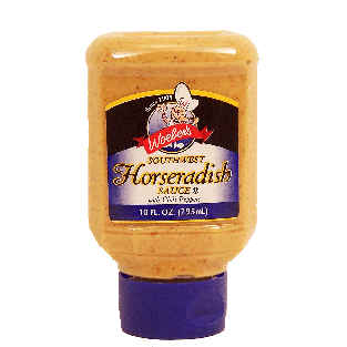 Woeber's  southwest horseradish sauce with chili peppers 10fl oz