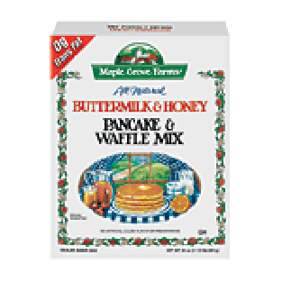 Maple Grove Farms Pancake & Waffle Mix All Natural Buttermilk & Ho24oz