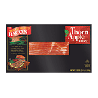 Thorn Apple Valley  hardwood smoked bacon 12oz