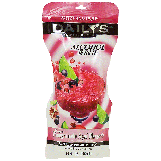 Daily's ready to drink pomegranate acai margarita, freeze and e10fl oz