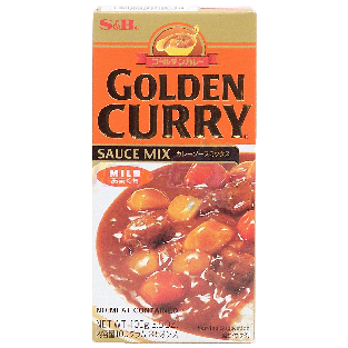 S & B  golden curry sauce mix mild 3.5oz