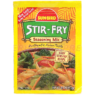 Sunbird  stir-fry authentic oriental seasoning dry mix 0.75oz