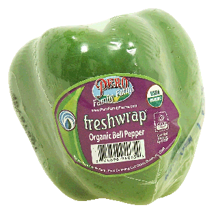 Pero Family Farms fresh wrap organic bell pepper 1ct