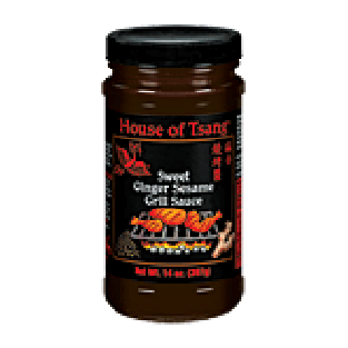 House Of Tsang  Sweet Ginger Sesame Grill Sauce 14oz