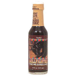 Try Me Bullfighter steak and burger sauce 5fl oz
