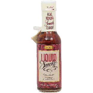 Try Me Liquid Smoke essence of outdoor flavor, concentrate 5fl oz