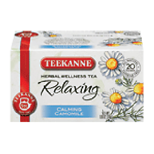 Teekanne Relaxing calming camomile herbal wellness tea, caffeine1.06oz