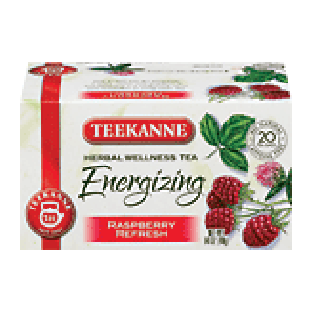 Teekanne Energizing raspberry refresh herbal wellness tea, caffe1.41oz