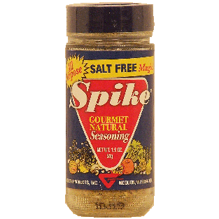 Spike Gourmet natural seasoning, salt free, all purpose 1.9oz