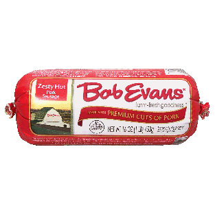 Bob Evans Everyday Classics zesty hot pork sausage 16oz