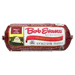 Bob Evans  maple pork sausage 16oz