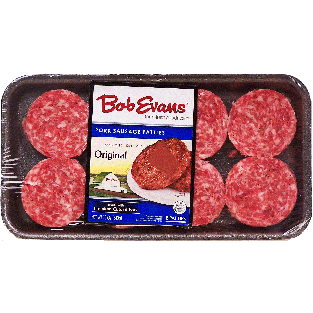 Bob Evans  original pork sausage patties, 8-count 12oz