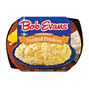 Bob Evans Mashed Potatoes white Cheddar 22oz
