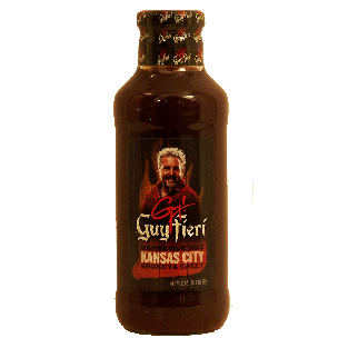 Guy Fieri Guy! kansas city smokey & sweet barbeque sauce 19oz