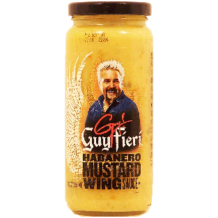 Guy Fieri  habanero mustard wing sauce 12fl oz