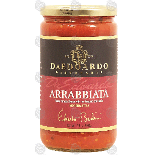 DaEdoardo Ristorante Arrabbiata spicy tomato sauce with hot peppe24-oz
