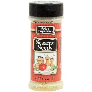 Spice Supreme  sesame seeds 4.5oz