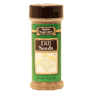 Spice Supreme  dill seeds 3.75oz