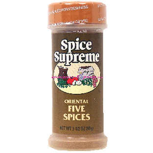 Spice Supreme  oriental five spices 3.5oz