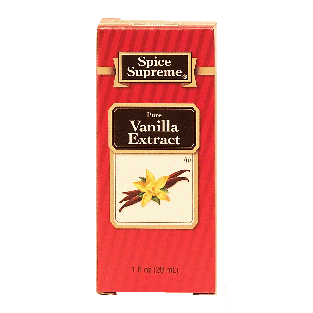 Spice Supreme  extract, pure vanilla 1fl oz