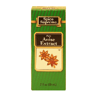 Spice Supreme  extract, pure anise 2fl oz