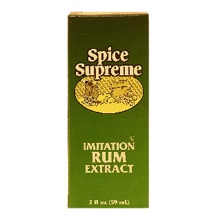 Spice Supreme  extract, imitation rum 2fl oz