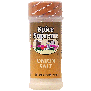 Spice Supreme  onion salt 5.25oz