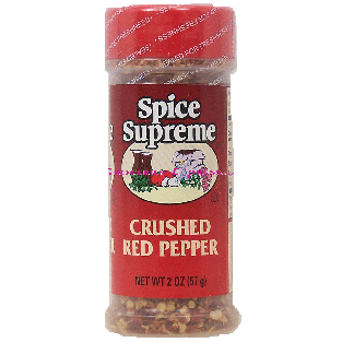 Spice Supreme  red peppers, crushed  2oz
