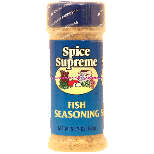 Spice Supreme  fish seasoning 5.75oz