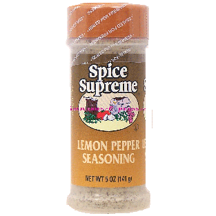 Spice Supreme  lemon pepper seasoning 5oz