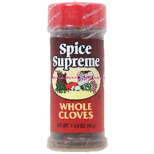 Spice Supreme  cloves, whole  1.75oz