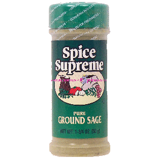 Spice Supreme  sage, pure ground  1.75oz