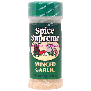 Spice Supreme  garlic, minced  3.5oz