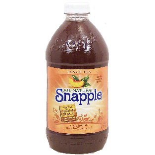 Snapple All Natural peach tea made from green & black tea leave64fl oz