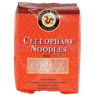 China Bowl Select  celophane noodles, bean threads, transparent 3.75oz