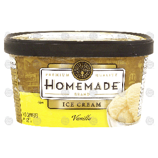 Homemade  vanilla ice cream 1.5-qt