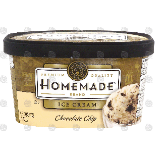 Homemade  chocolate chip ice cream 1.5-qt