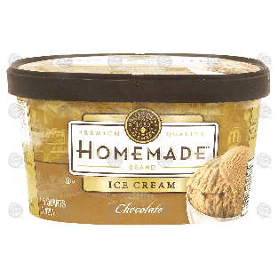 Homemade  chocolate ice cream 1.5-qt