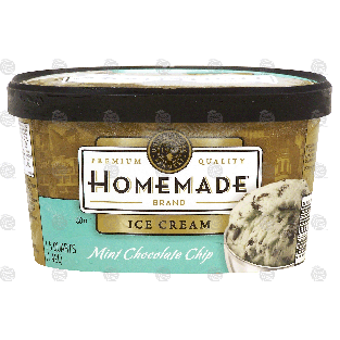 Homemade  mint chocolate chip ice cream 1.5-qt